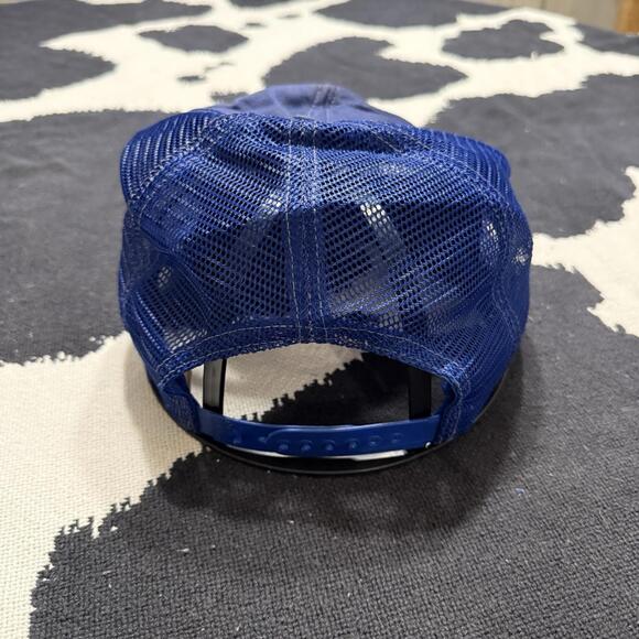 Vintage 70s/80s RARE Colt Firearms Guns Snapback Mesh Hat Cap Blue OSFA - Picture 4 of 6